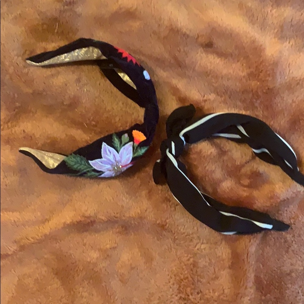 Set of two head bands bought at Anthropologie